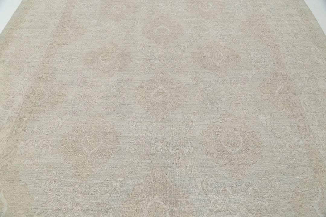 Afghan Serenity Rug 9' 1" x 12' 0" Hand-Knotted | No. AT31146