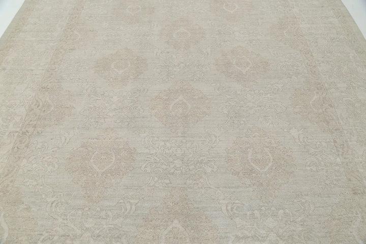 Afghan Serenity Rug 9' 1" x 12' 0" Hand-Knotted | No. AT31146