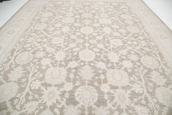Afghan Serenity Rug 12' 10" x 17' 11" Hand-Knotted | No. AT31256
