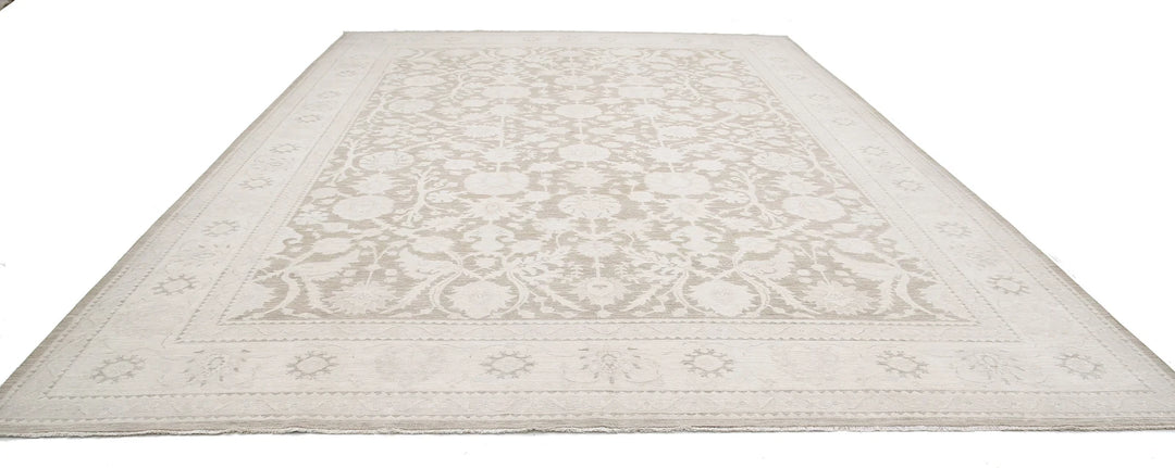 Afghan Serenity Rug 12' 10" x 17' 11" Hand-Knotted | No. AT31256