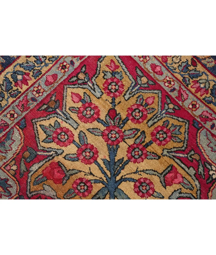 Persian Kerman Rug 8' 11" x 11' 7" Hand-Knotted | No. AT31288