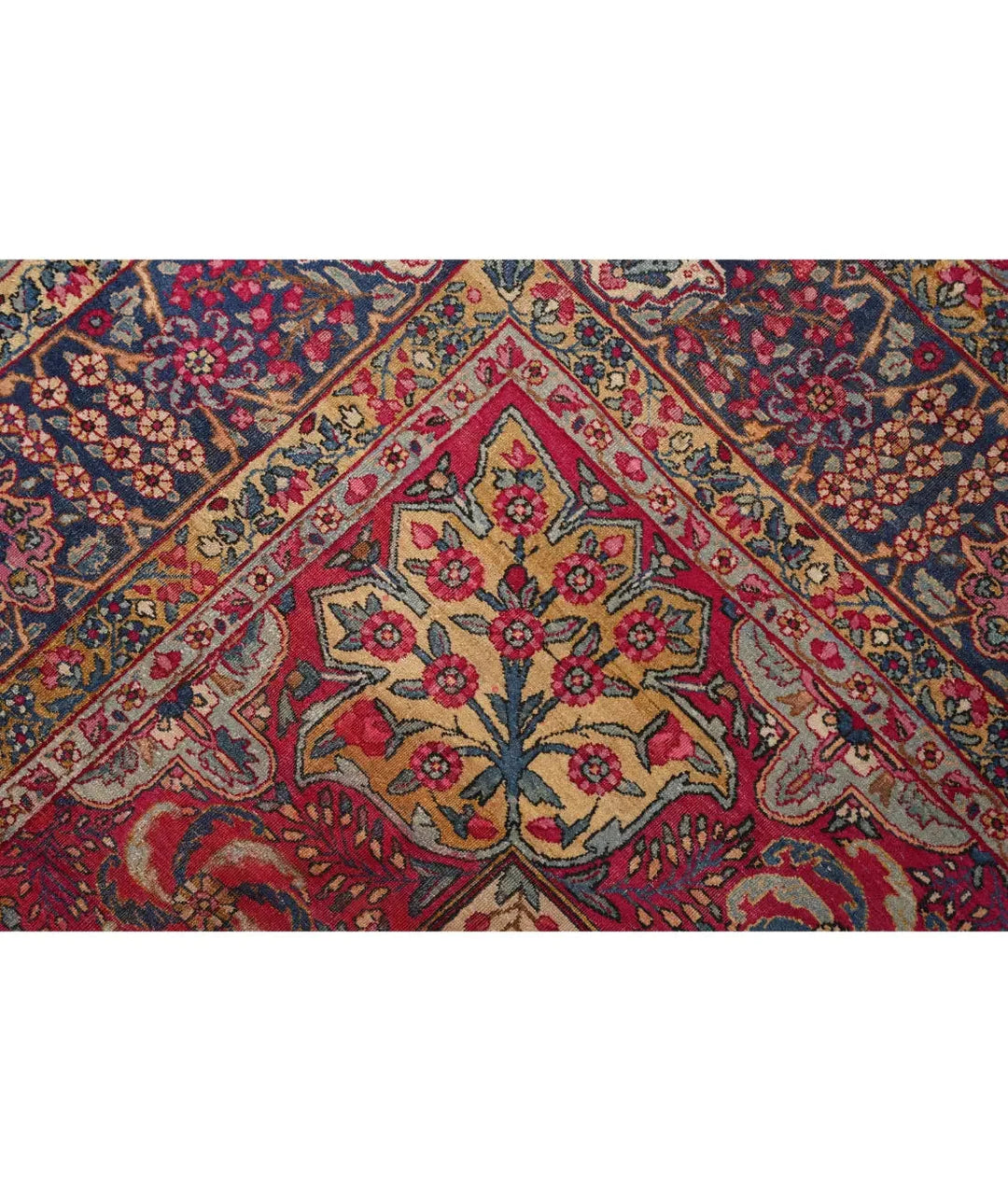 Persian Kerman Rug 8' 11" x 11' 7" Hand-Knotted | No. AT31288