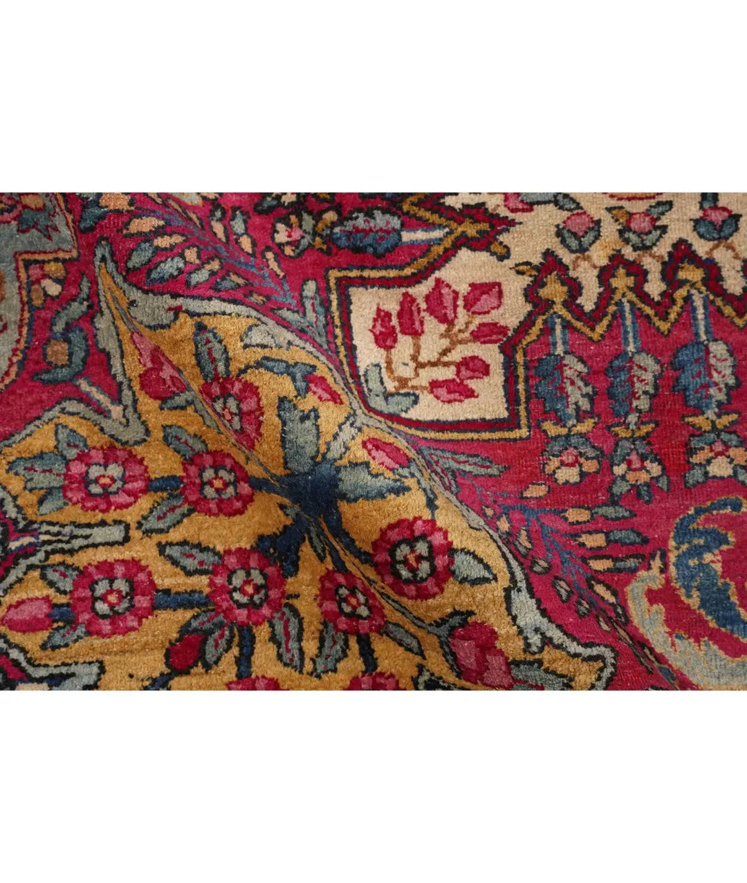 Persian Kerman Rug 8' 11" x 11' 7" Hand-Knotted | No. AT31288