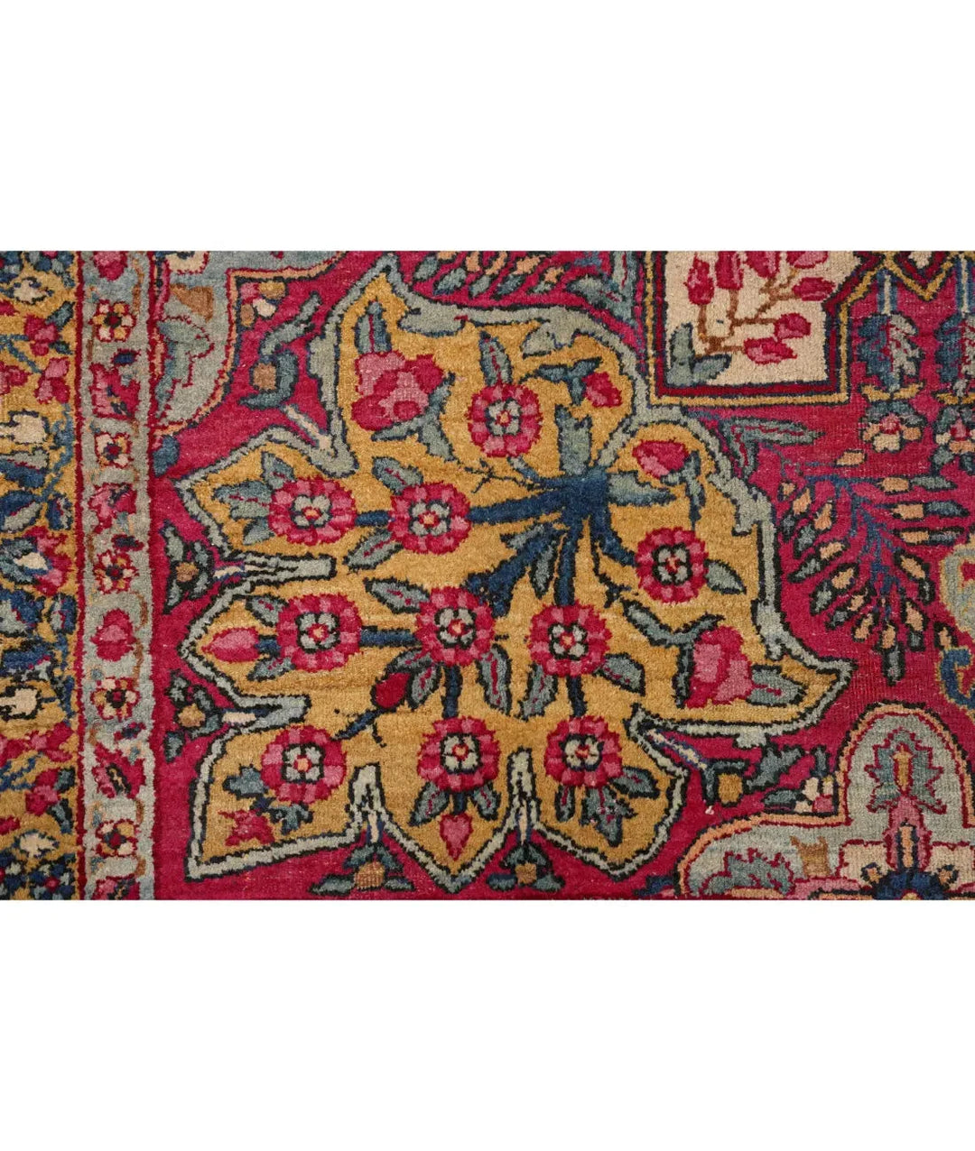 Persian Kerman Rug 8' 11" x 11' 7" Hand-Knotted | No. AT31288