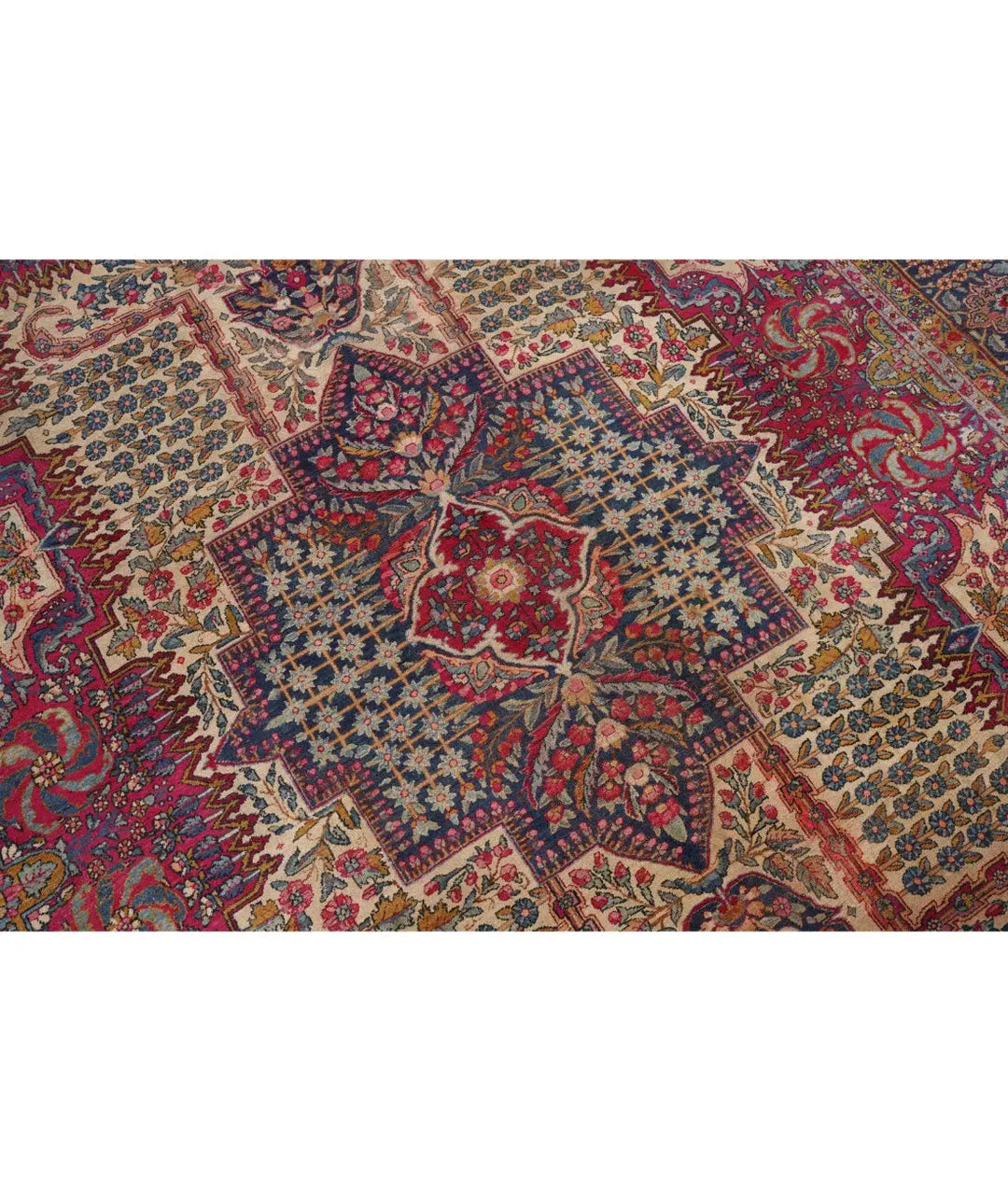 Persian Kerman Rug 8' 11" x 11' 7" Hand-Knotted | No. AT31288