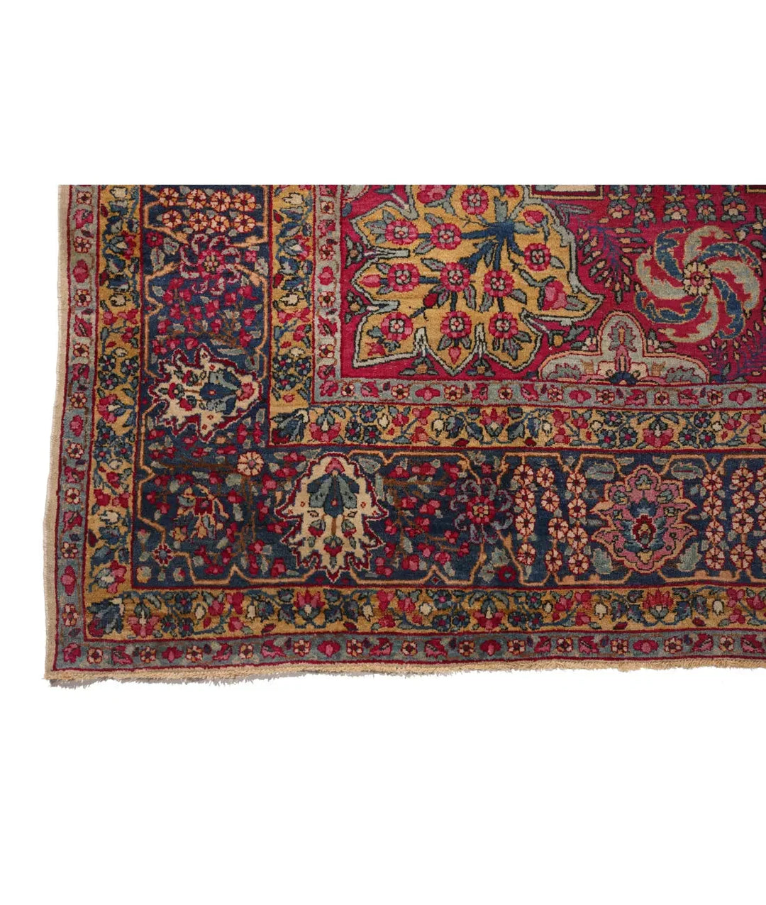 Persian Kerman Rug 8' 11" x 11' 7" Hand-Knotted | No. AT31288