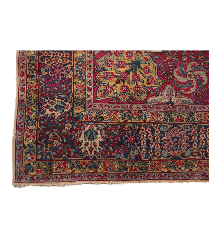 Persian Kerman Rug 8' 11" x 11' 7" Hand-Knotted | No. AT31288