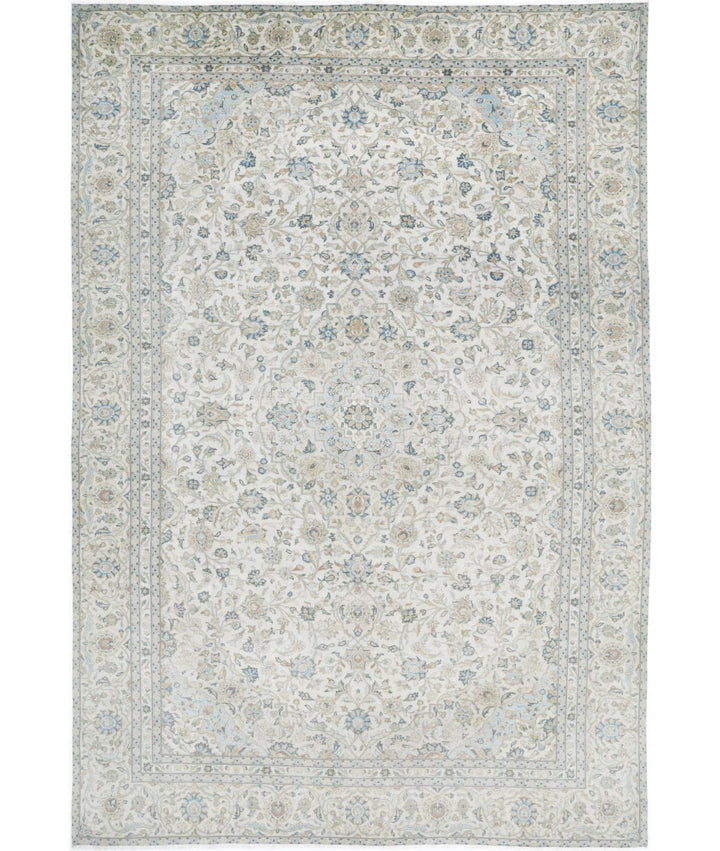 Persian Kashan Rug 8' 7" x 12' 7" Hand-Knotted | No. AT31506