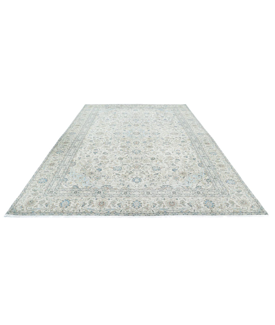 Persian Kashan Rug 8' 7" x 12' 7" Hand-Knotted | No. AT31506