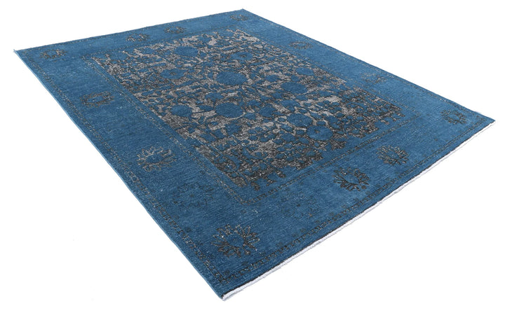 Afghan Oriental Rug 7' 10" x 9' 3" Hand-Knotted | No. AT31671