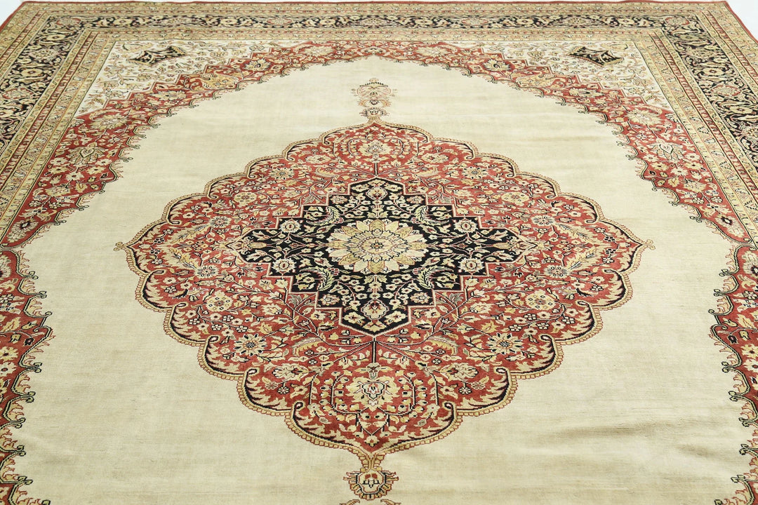 Indian Ziegler Rug 9' 9" x 13' 7" Hand-Knotted | No. AT31679