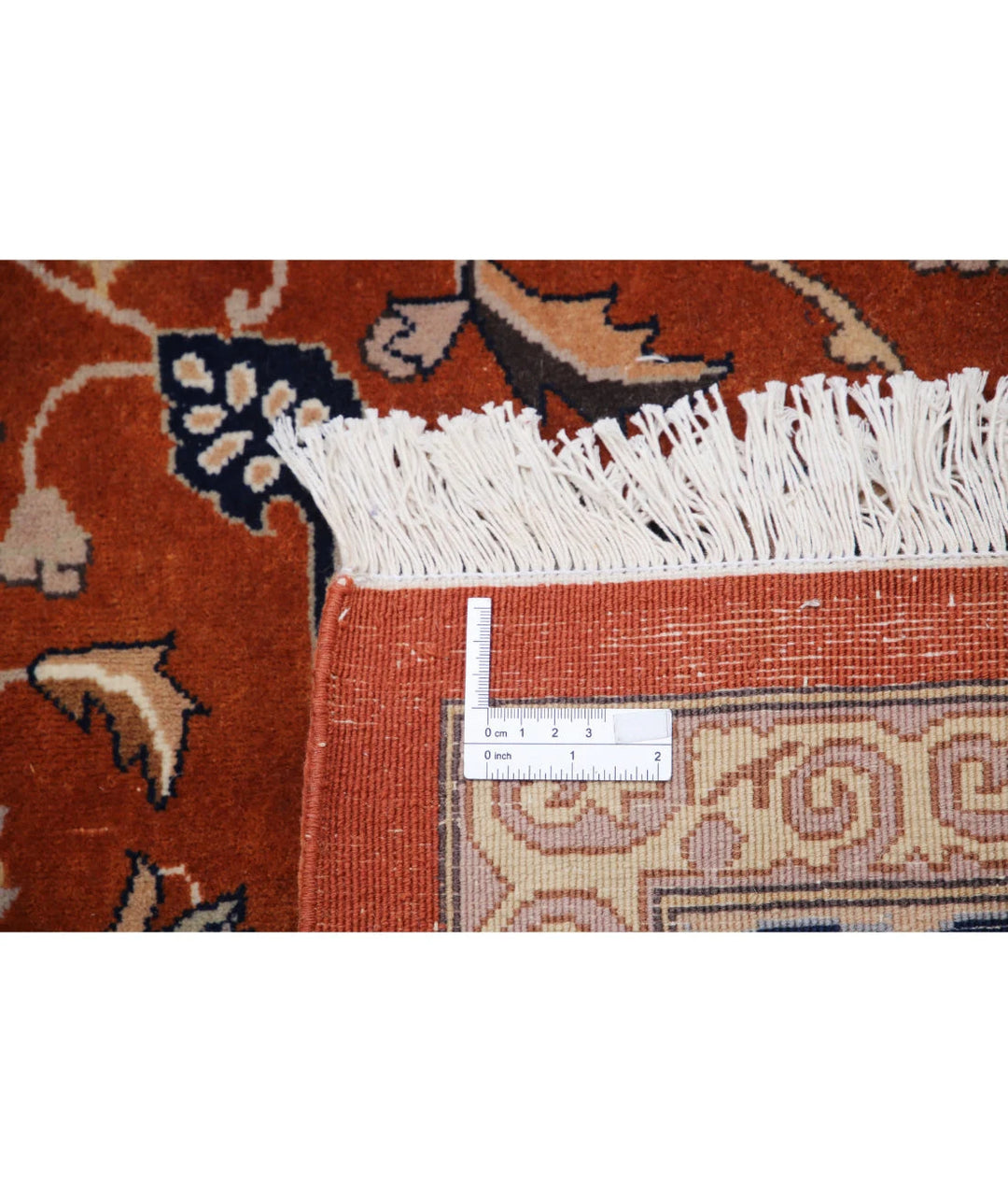 Rust Pakistani Oriental Rug 10' 2" x 13' 11" Hand-Knotted | No. AT316832