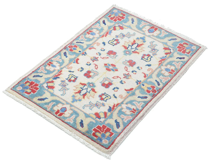 Afghan Ziegler Rug 2' 0" x 2' 11" Hand-Knotted | No. AT31764