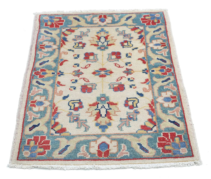 Afghan Ziegler Rug 2' 0" x 2' 11" Hand-Knotted | No. AT31764