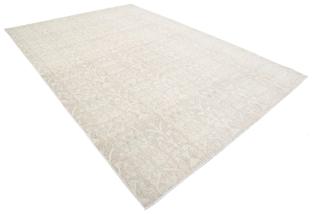 Afghan Serenity Rug 8' 7" x 12' 2" Hand-Knotted | No. AT31765