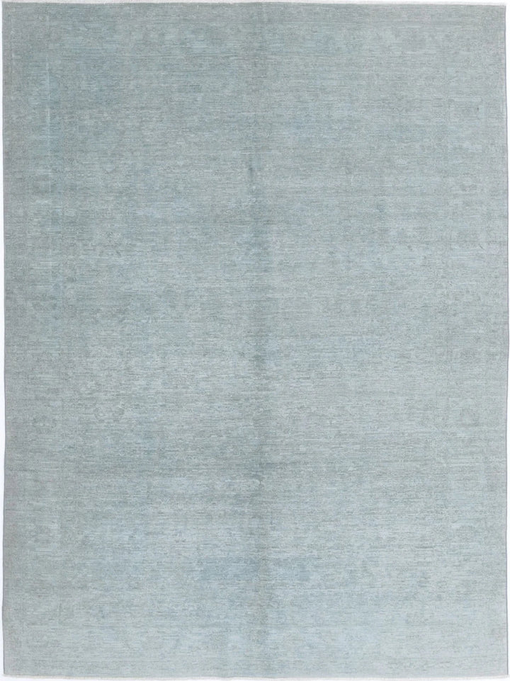 Afghan Overdye Rug 6' 0" x 8' 2" Hand-Knotted | No. AT31777