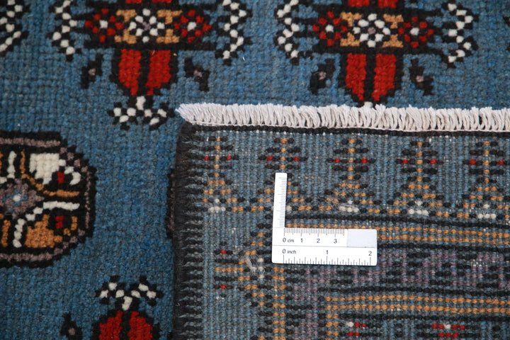 Afghan Revival Rug 6' 7" x 9' 8" Hand-Knotted | No. AT31825