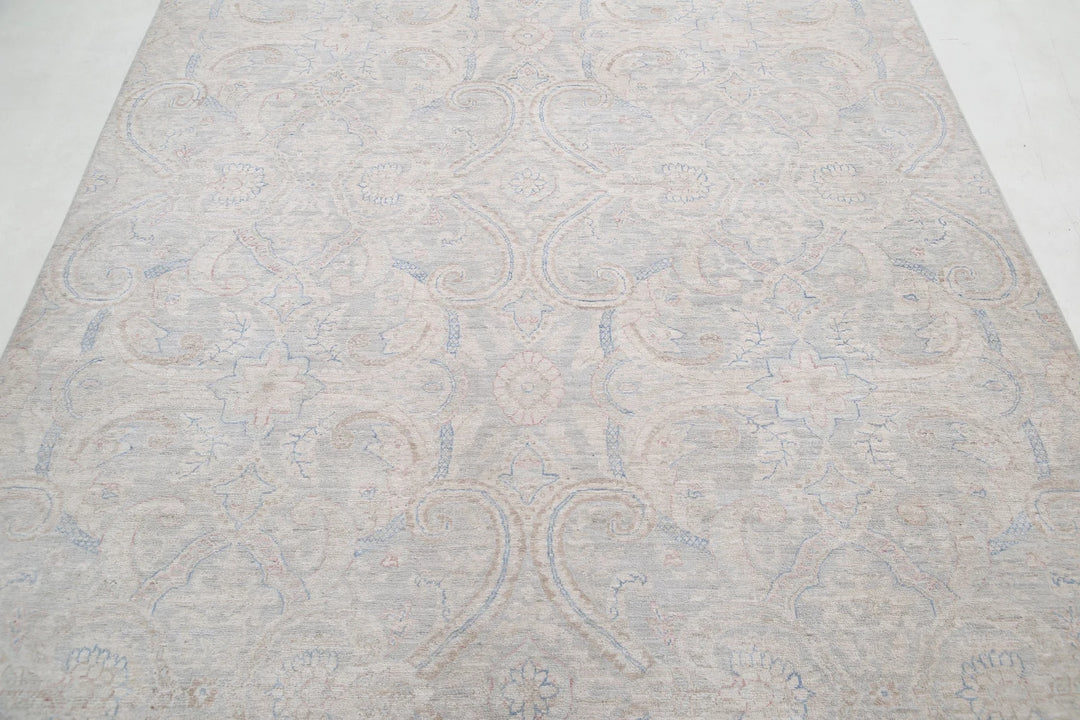 Afghan Oriental Rug 6' 1" x 8' 4" Hand-Knotted | No. AT31830