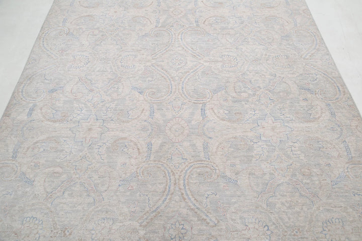 Afghan Oriental Rug 6' 1" x 8' 4" Hand-Knotted | No. AT31830