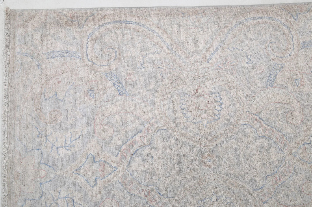 Afghan Oriental Rug 6' 1" x 8' 4" Hand-Knotted | No. AT31830
