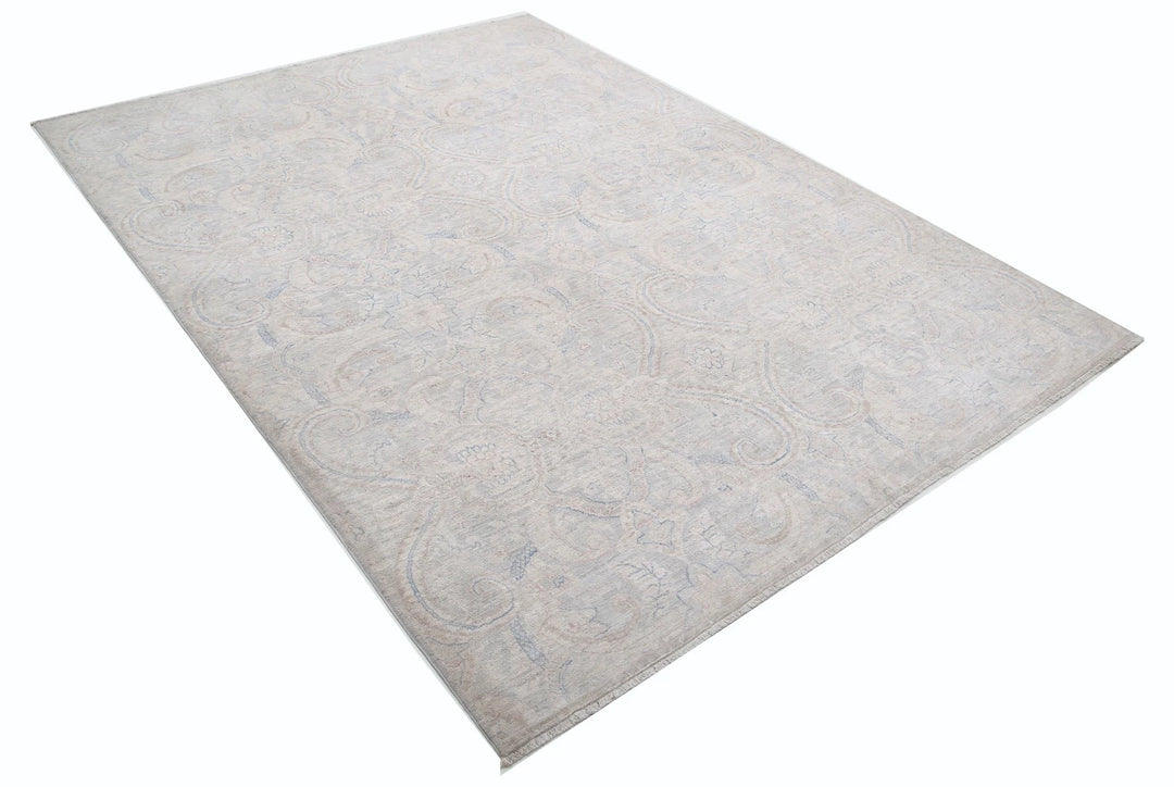 Afghan Oriental Rug 6' 1" x 8' 4" Hand-Knotted | No. AT31830