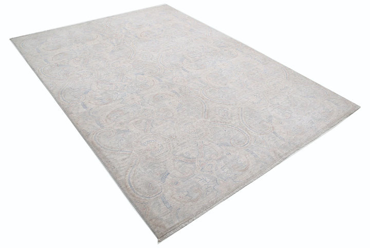 Afghan Oriental Rug 6' 1" x 8' 4" Hand-Knotted | No. AT31830