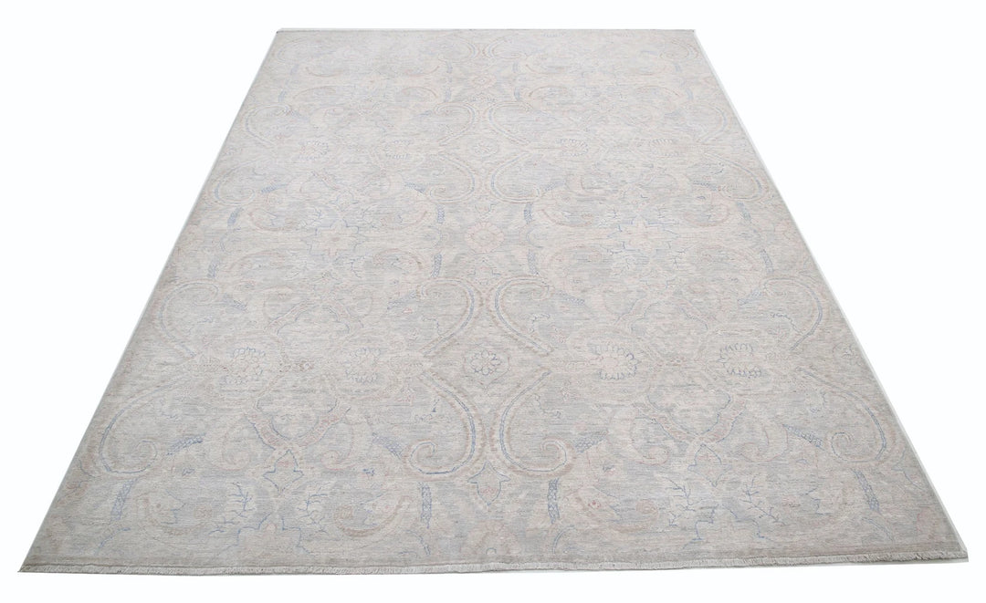Afghan Oriental Rug 6' 1" x 8' 4" Hand-Knotted | No. AT31830