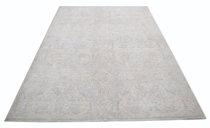 Afghan Oriental Rug 6' 1" x 8' 4" Hand-Knotted | No. AT31830