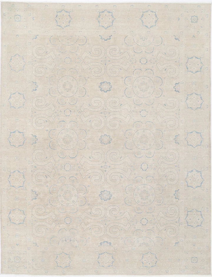 Afghan Serenity Rug 8' 10" x 11' 7" Hand-Knotted | No. AT31843