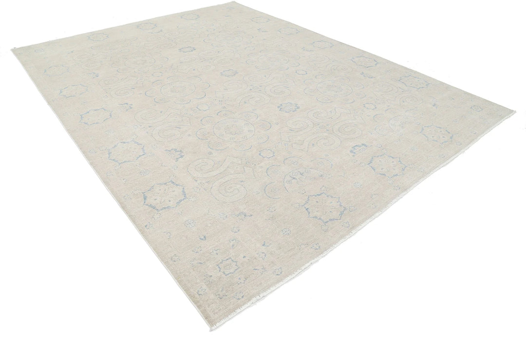 Afghan Serenity Rug 8' 10" x 11' 7" Hand-Knotted | No. AT31843