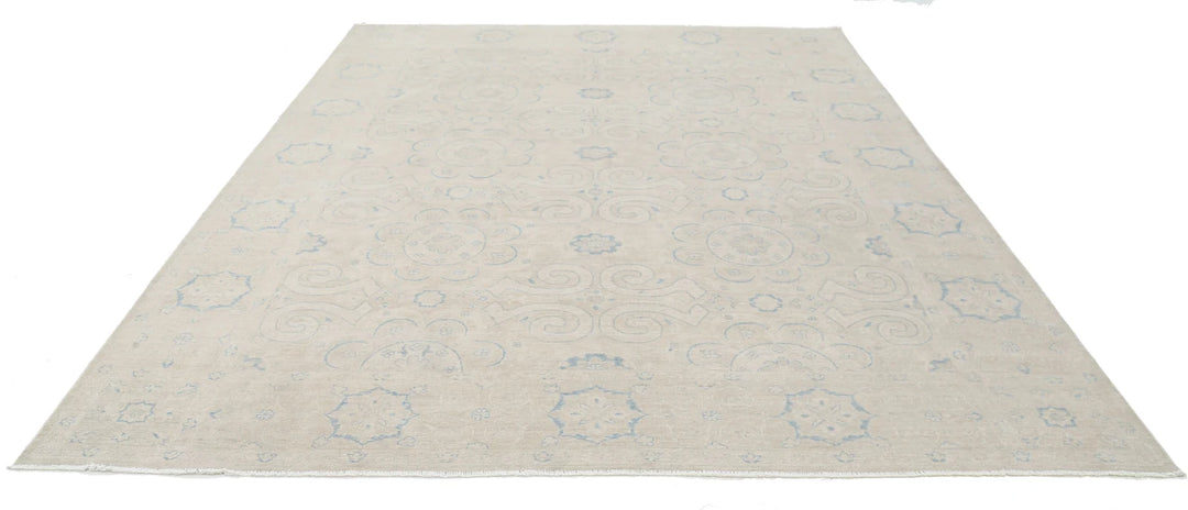 Afghan Serenity Rug 8' 10" x 11' 7" Hand-Knotted | No. AT31843