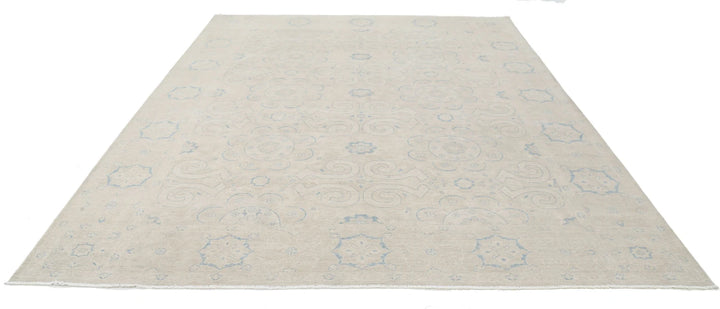 Afghan Serenity Rug 8' 10" x 11' 7" Hand-Knotted | No. AT31843