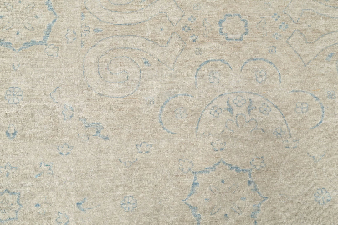 Afghan Serenity Rug 8' 10" x 11' 7" Hand-Knotted | No. AT31843