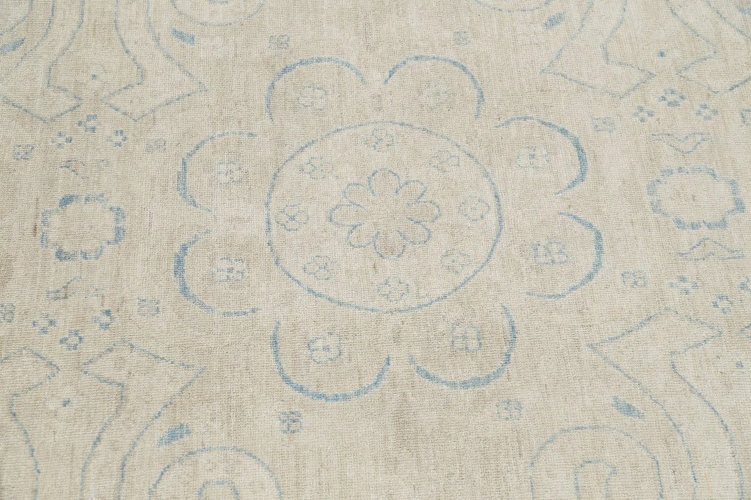 Afghan Serenity Rug 8' 10" x 11' 7" Hand-Knotted | No. AT31843