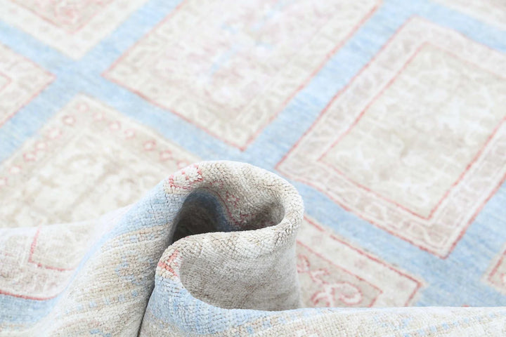 Afghan Serenity Rug 5'6" x 7'10" Hand-Knotted | No. AT31849