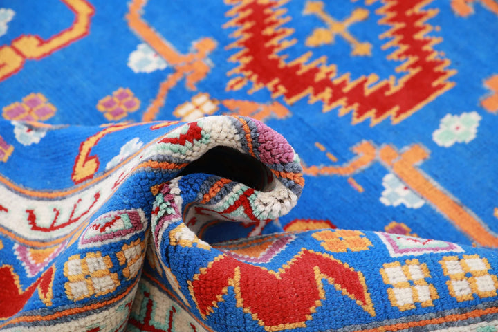Afghan Baluch Revival Rug 5' 10" x 7' 7" Hand-Knotted | No. AT31925