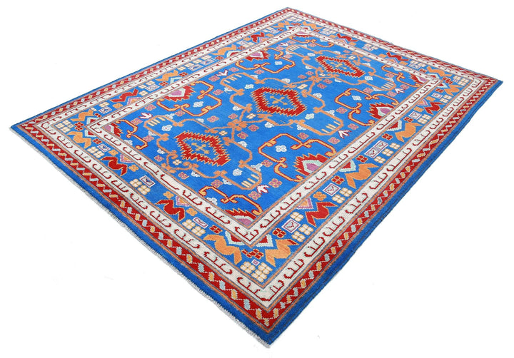 Afghan Baluch Revival Rug 5' 10" x 7' 7" Hand-Knotted | No. AT31925