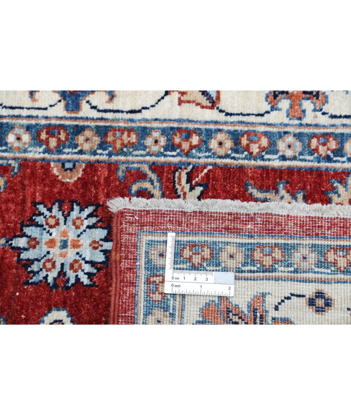 Afghan Ziegler Farhan Rug 3' 1" x 4' 11" Hand-Knotted | No. AT31966