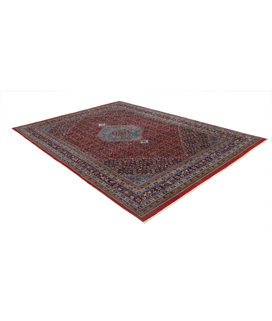 Persian Bijar Rug 7' 3" x 10' 3" Hand-Knotted | No. AT31975