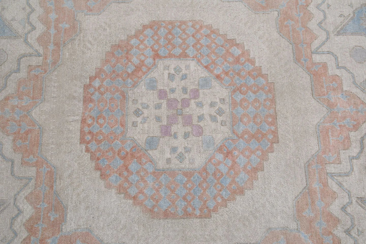 Afghan Mamluk Rug 7' 11" x 9' 9" Hand-Knotted | No. AT32059