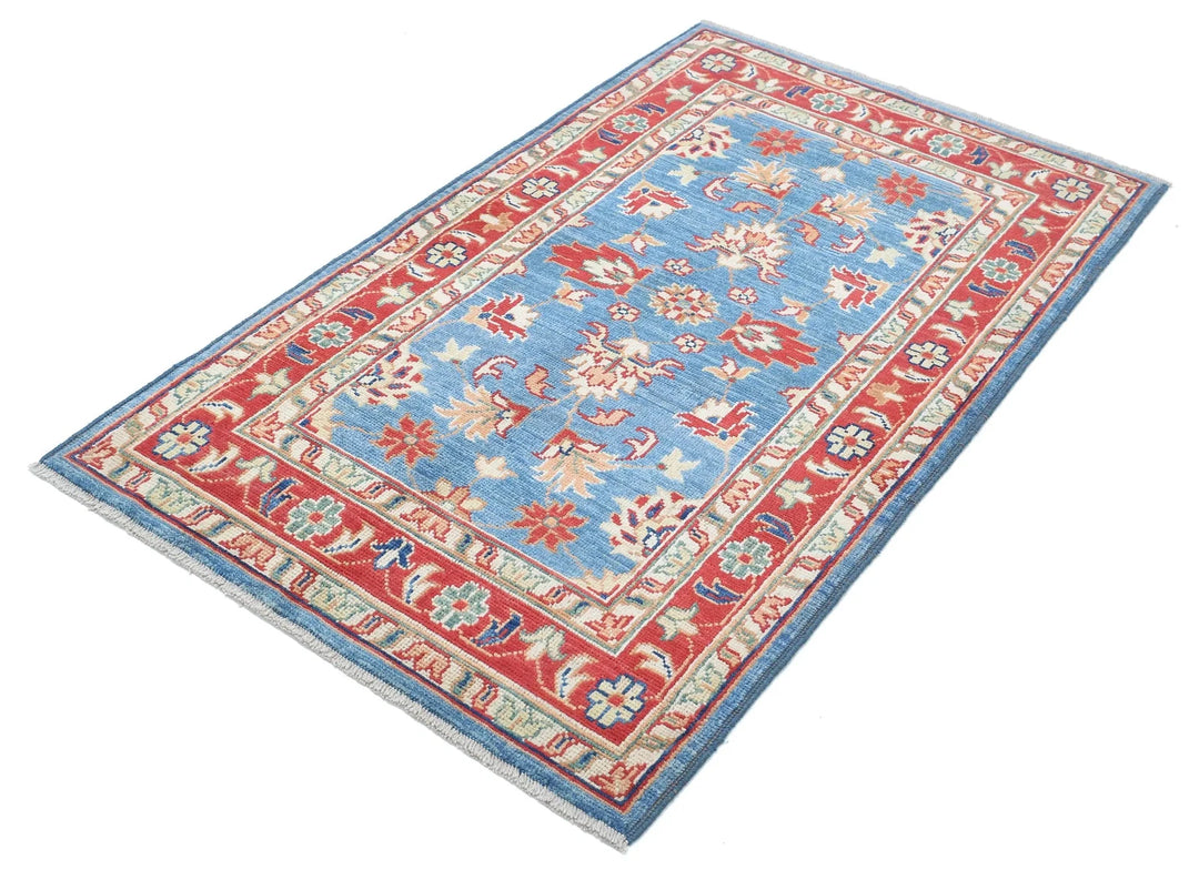 Afghan Ziegler Farhan Gul Rug 3' 0" x 5' 0" Hand-Knotted | No. AT32076
