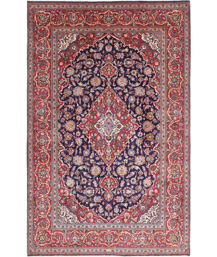 Persian Kashan Rug 6' 5" x 10' 3" Hand-Knotted | No. AT32201