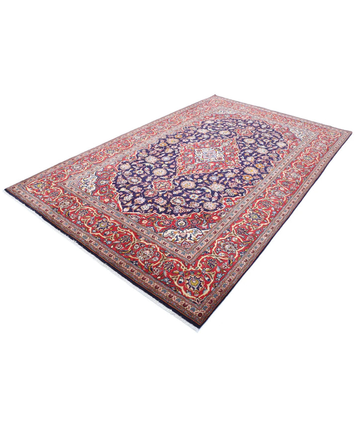 Persian Kashan Rug 6' 5" x 10' 3" Hand-Knotted | No. AT32201