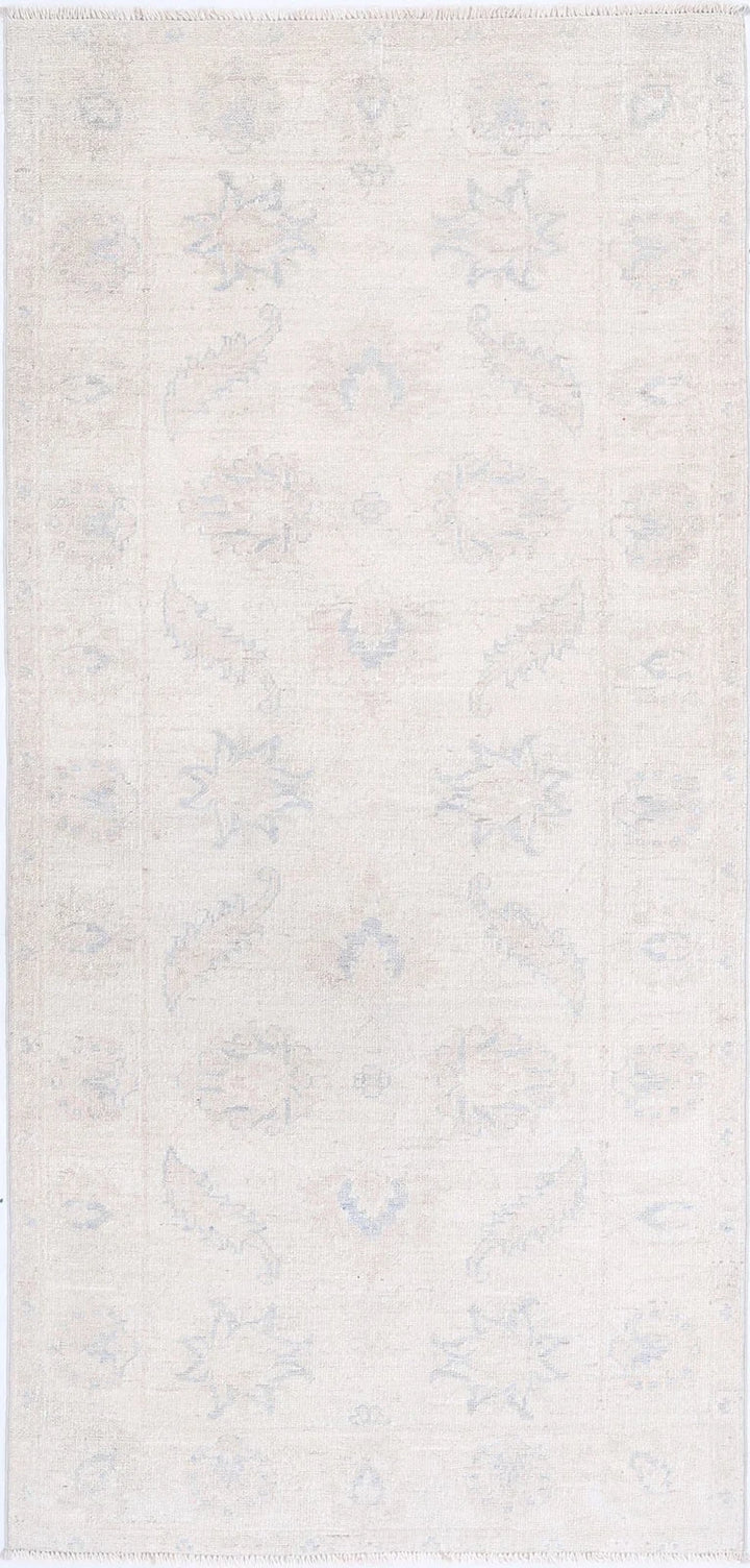 Afghan Serenity Runner Rug 2' 7" x 5' 7" Hand-Knotted | No. AT32246