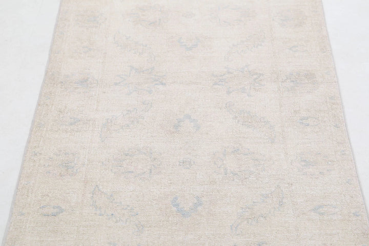 Afghan Serenity Runner Rug 2' 7" x 5' 7" Hand-Knotted | No. AT32246