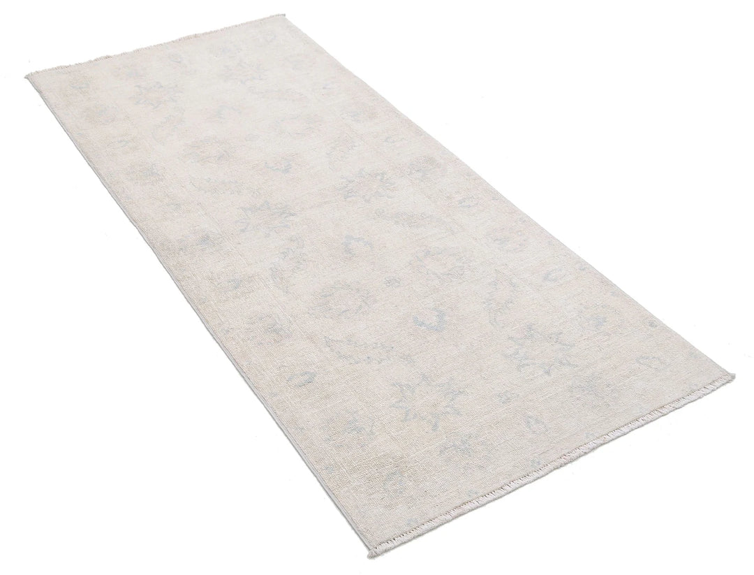 Afghan Serenity Runner Rug 2' 7" x 5' 7" Hand-Knotted | No. AT32246