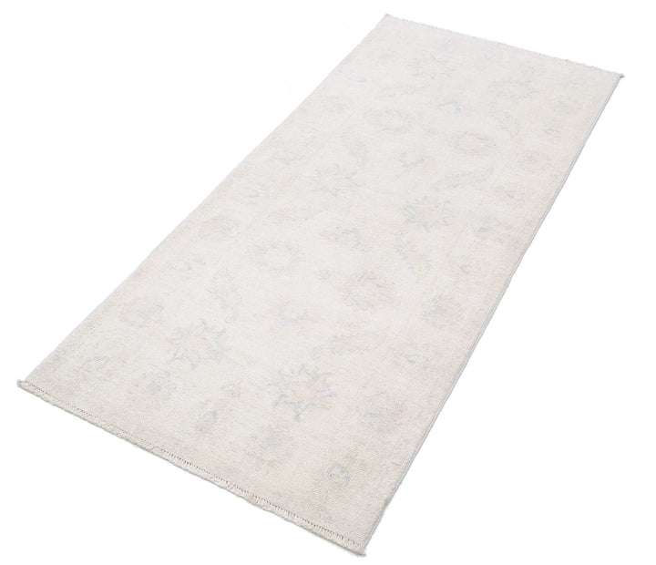 Afghan Serenity Runner Rug 2' 7" x 5' 7" Hand-Knotted | No. AT32246