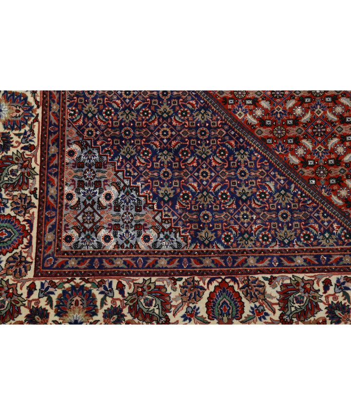Persian Bijar Rug 6' 7" x 9' 8" Hand-Knotted | No. AT32321