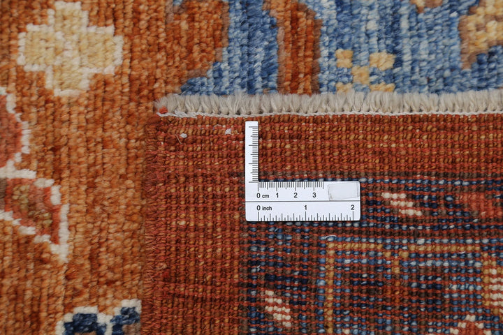 Afghan Oushak Rug 10' 6" x 14' 6" Hand-Knotted | No. AT32347