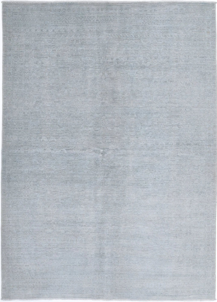 Afghan Overdye Rug 4' 9" x 6' 8" Hand-Knotted | No. AT32394